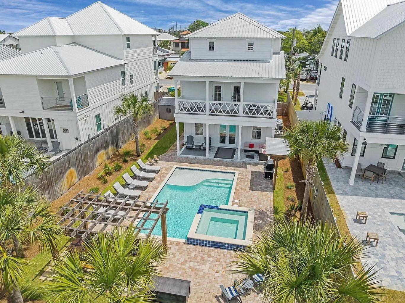 Beachin'-Crystal Beach-Private Pool+Spa Destin